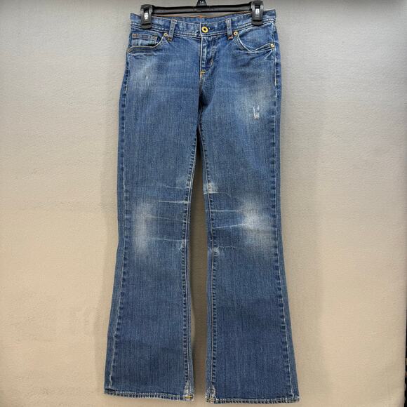 Polo Jeans Co. by Ralph Lauren Denim - Ralph Lauren Polo Jean Co. Women's 4/27 Blue Stretch Whitney Jean  Flare